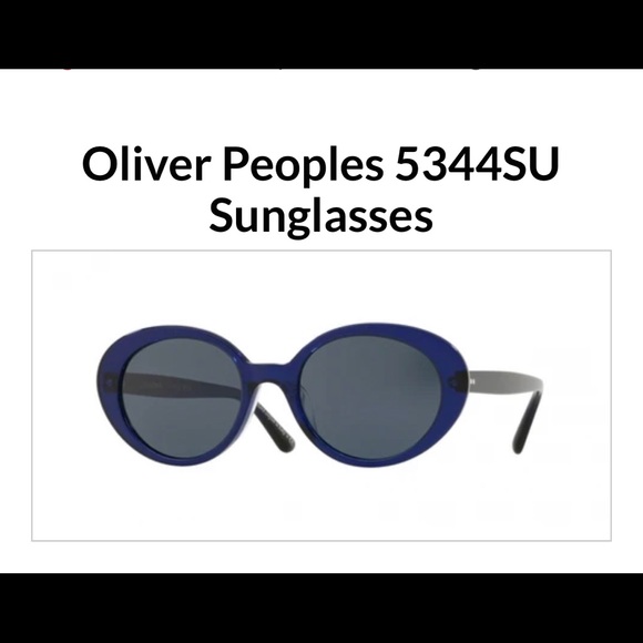 Oliver people’s parquet dark blue sunglasses! main image 6
